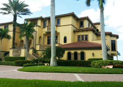 Exterior House Painting - Multi-level home in Naples, Florida - aceperformanceplus.com